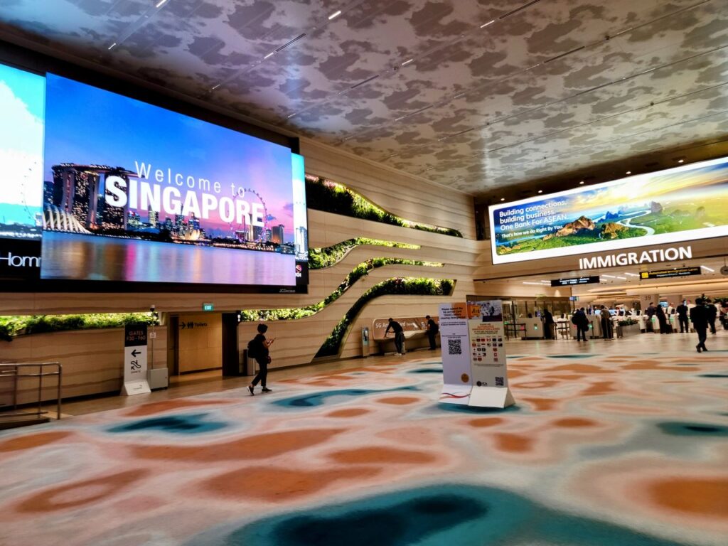 singapore changi terminal