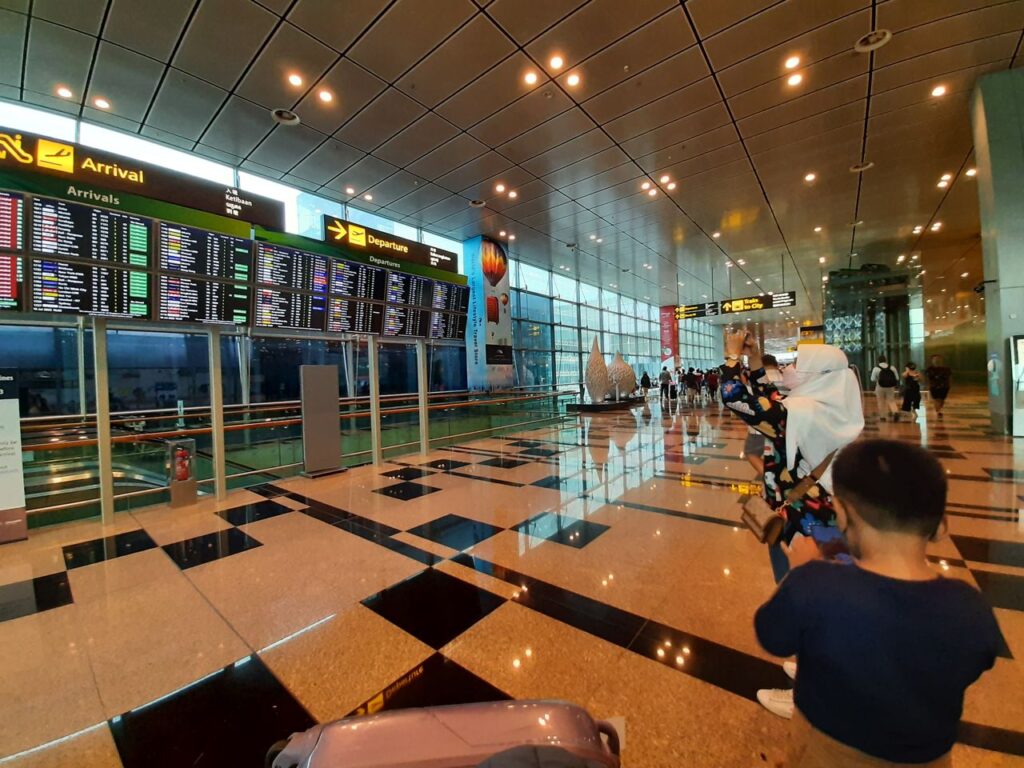 singapore changi terminal 2