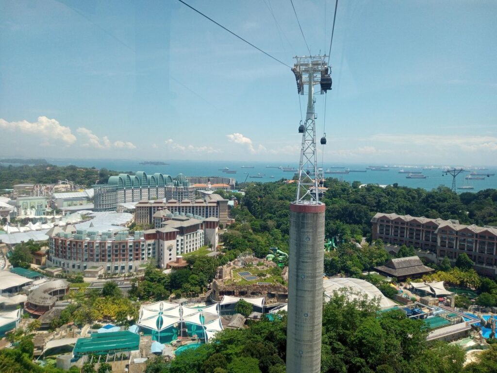 sentosa cable car ticket price