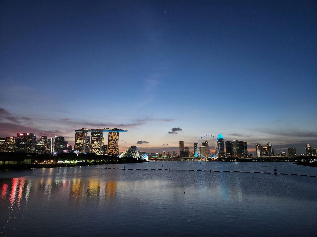best place to catch sunset in singapore