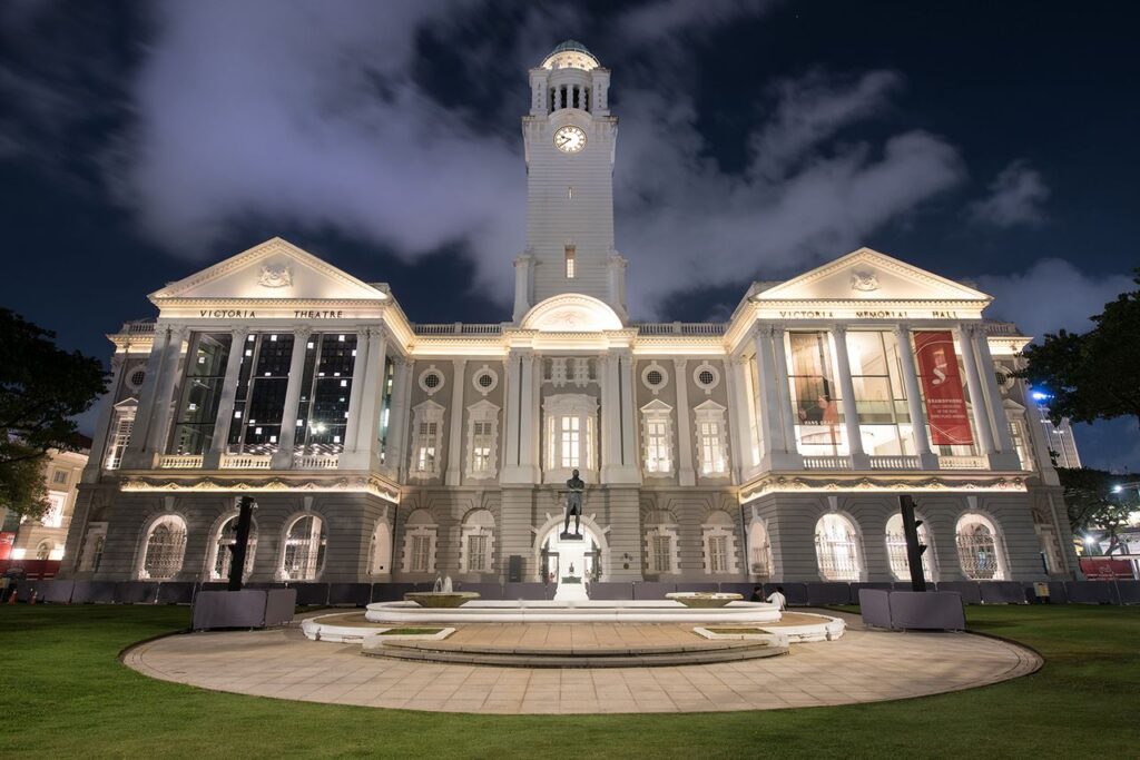 victoria theatre clock tower